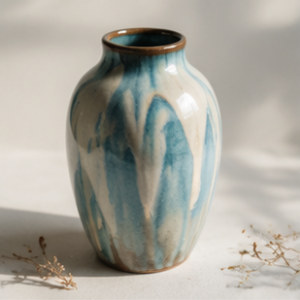 Glazed Studio Vase