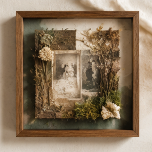 Mixed Media Shadow Box